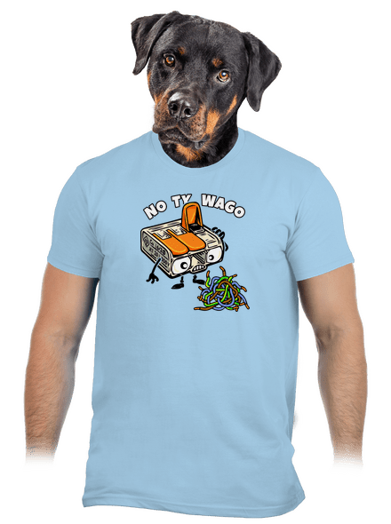 Wago svorka pánské tričko Sky Blue