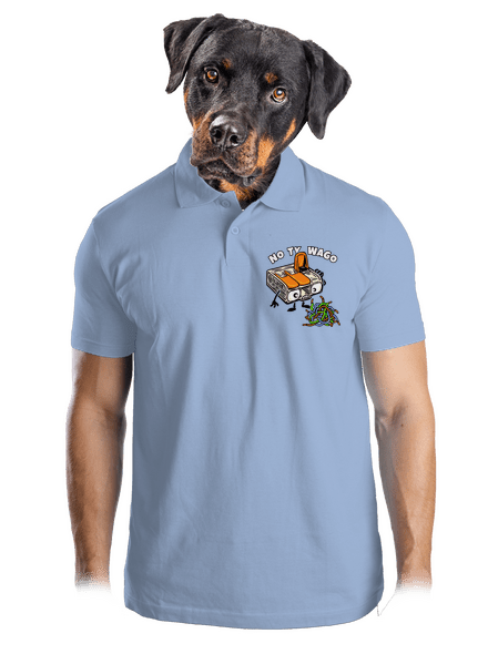 Wago svorka pánská polokošile Sky Blue Mal