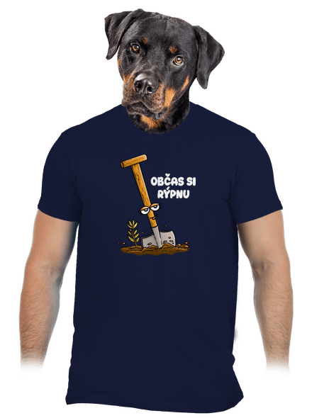 Občas si rýpnu pánské tričko Navy