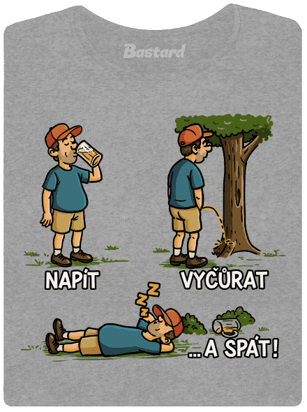 Napít, vyčůrat a spát