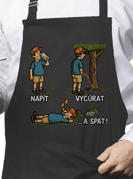 Napít, vyčůrat a spát