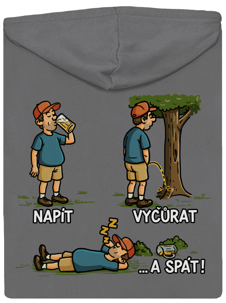 Napít, vyčůrat a spát