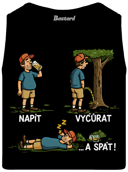 Napít, vyčůrat a spát