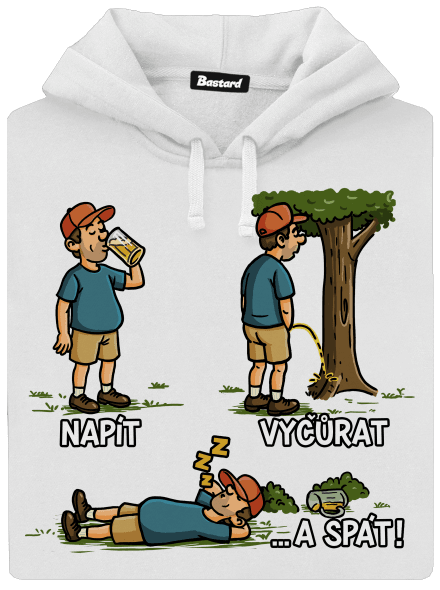 Napít, vyčůrat a spát