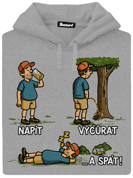 Napít, vyčůrat a spát