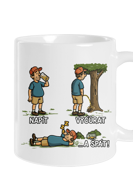 Napít, vyčůrat a spát