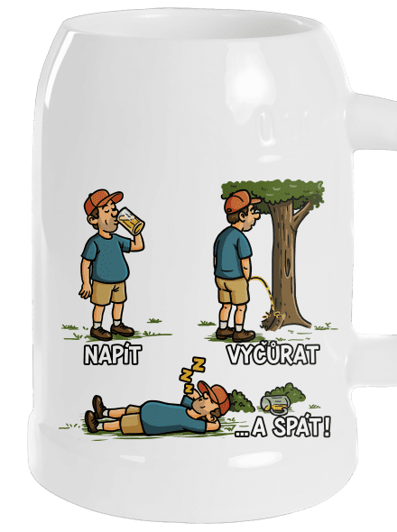 Napít, vyčůrat a spát