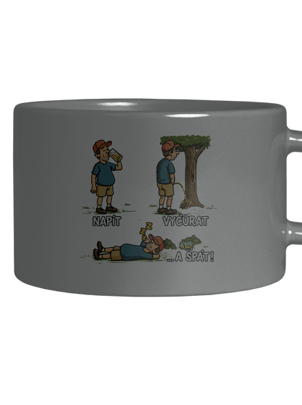 Napít, vyčůrat a spát