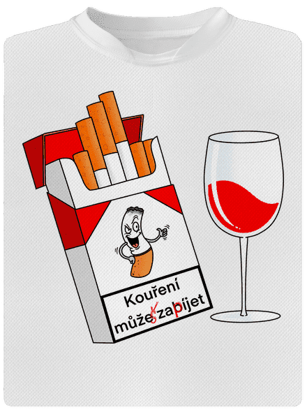 Kouření můžeš zapíjet