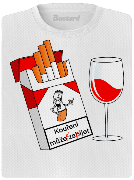Kouření můžeš zapíjet