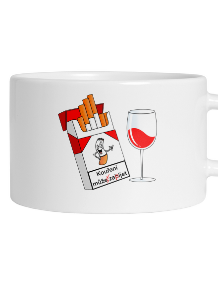 Kouření můžeš zapíjet