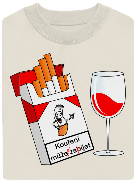 Kouření můžeš zapíjet