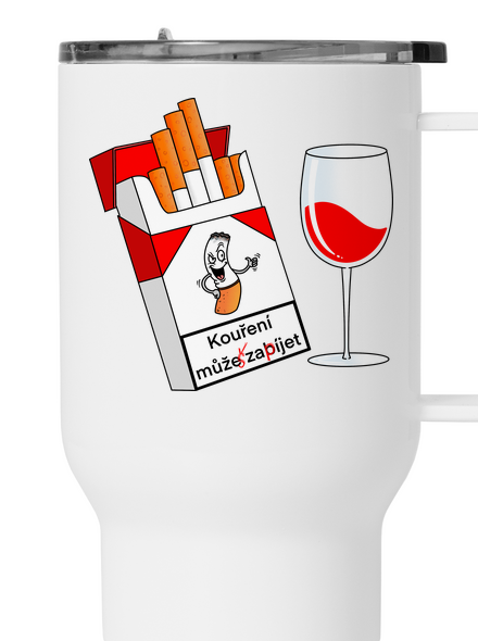 Kouření můžeš zapíjet