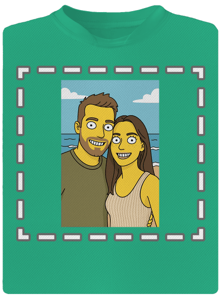 Simpsonovi z vlastní fotky