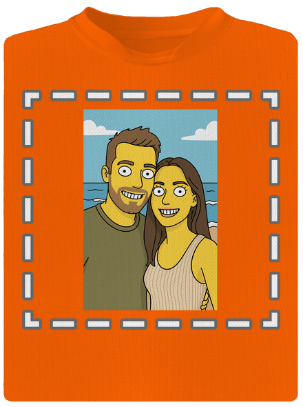 Simpsonovi z vlastní fotky