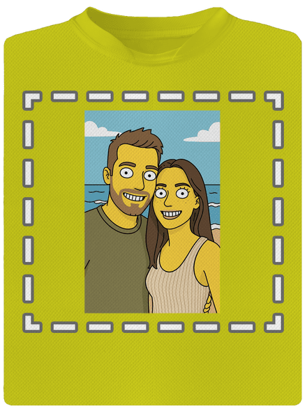 Simpsonovi z vlastní fotky