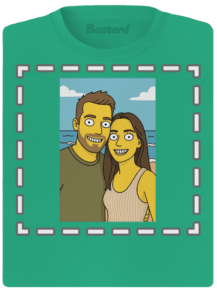 Simpsonovi z vlastní fotky