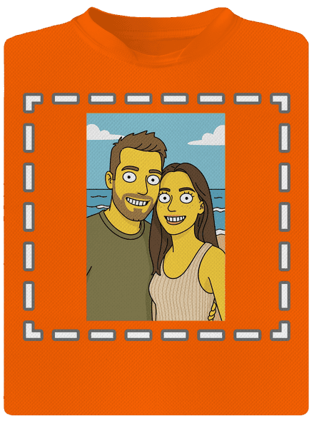 Simpsonovi z vlastní fotky