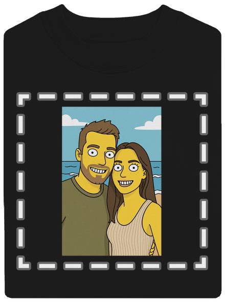 Simpsonovi z vlastní fotky