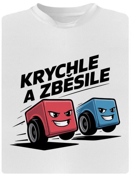 Krychle a zběsile