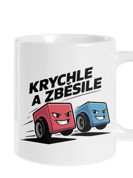 Krychle a zběsile