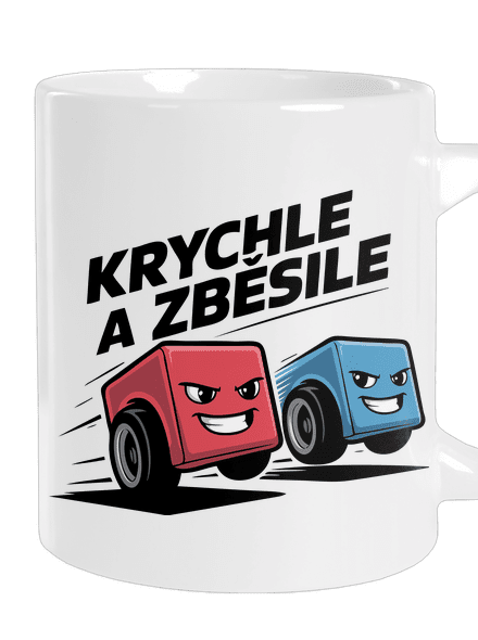 Krychle a zběsile