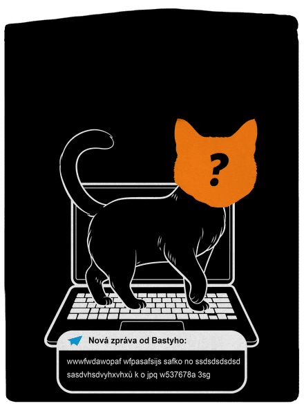 Kočka na klávesnici