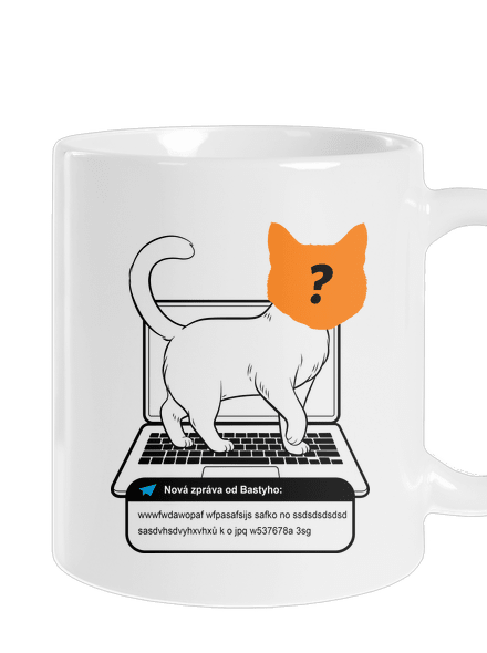 Kočka na klávesnici