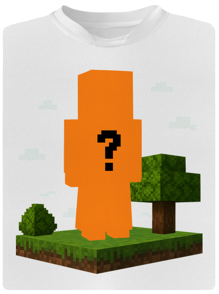 Minecraft z vlastní fotky