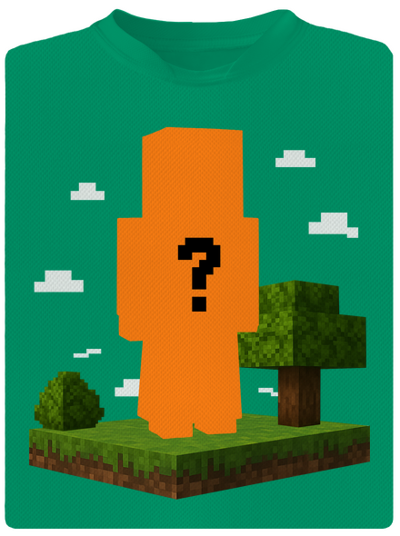 Minecraft z vlastní fotky