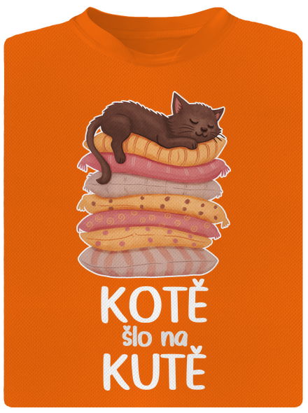 Kotě šlo na kutě