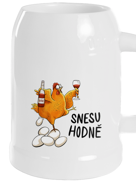 Snesu hodně