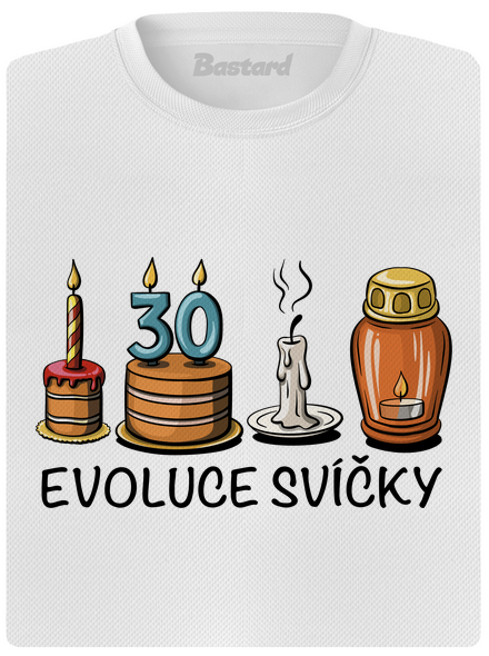 Evoluce svíčky
