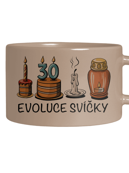 Evoluce svíčky