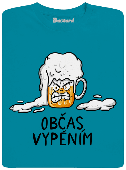 Občas vypěním pánské tričko Diva Blue