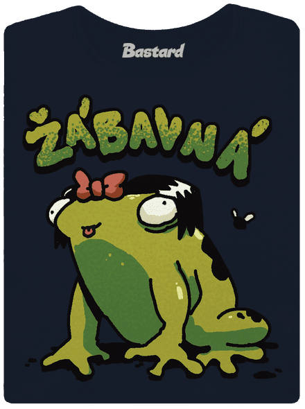 Žábavní dámské tričko Navy Mal