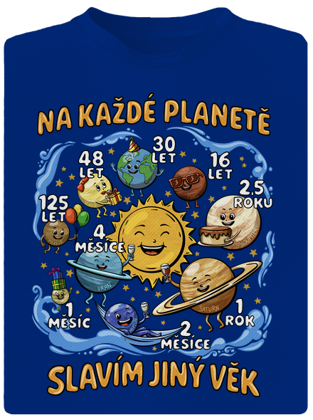 Věk na planetách