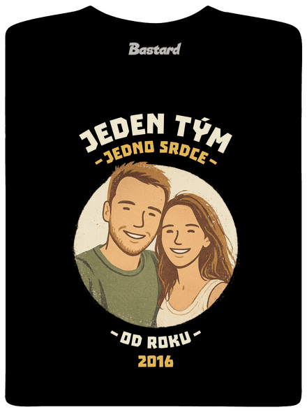 Jeden tým z vlastní fotky