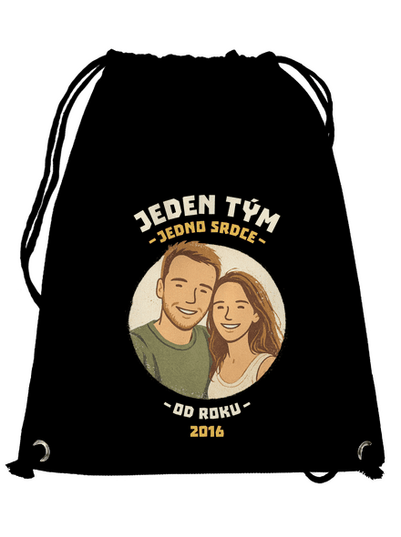 Jeden tým z vlastní fotky