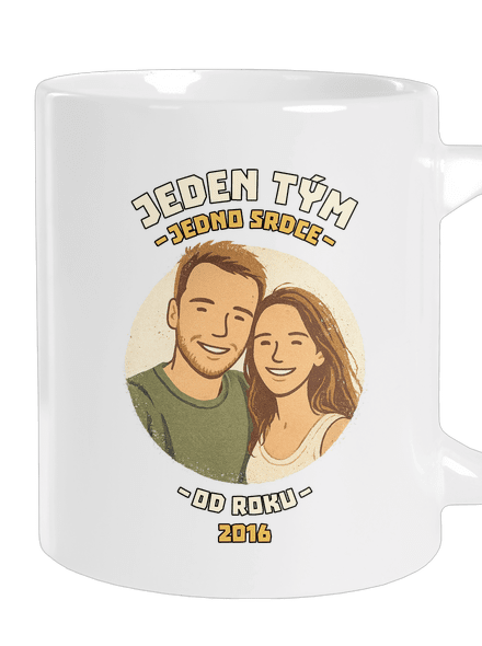 Jeden tým z vlastní fotky