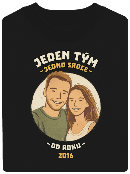 Jeden tým z vlastní fotky