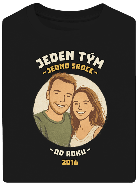 Jeden tým z vlastní fotky