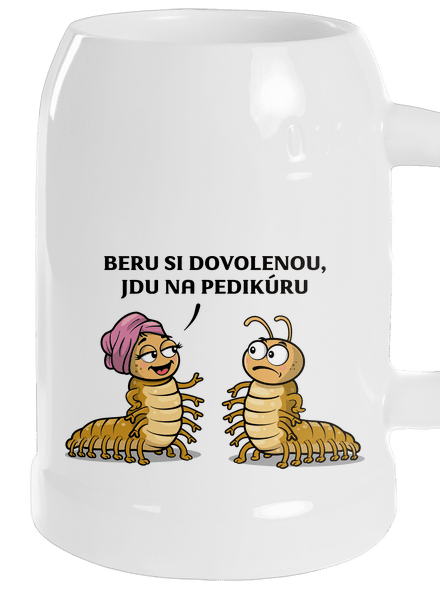 Jdu na pedikúru