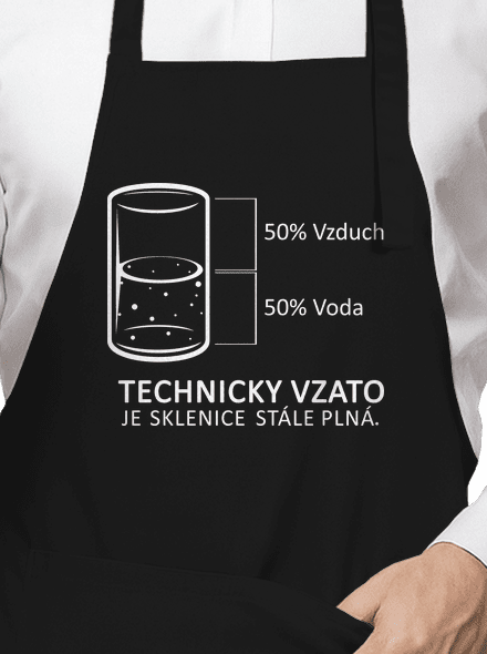 Poloprázdná sklenice