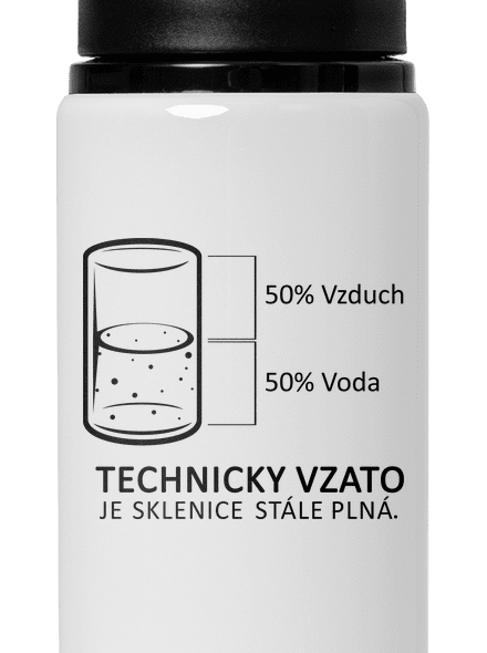 Poloprázdná sklenice