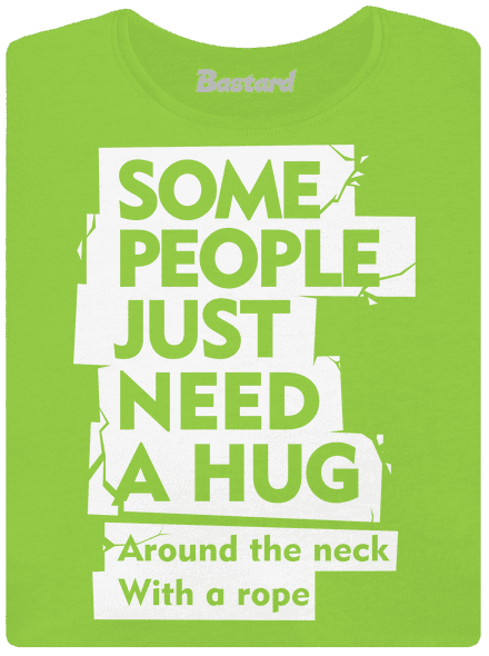 Hug around the neck