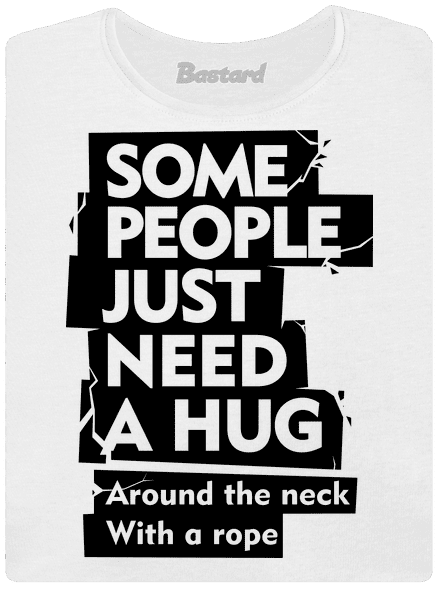 Hug around the neck