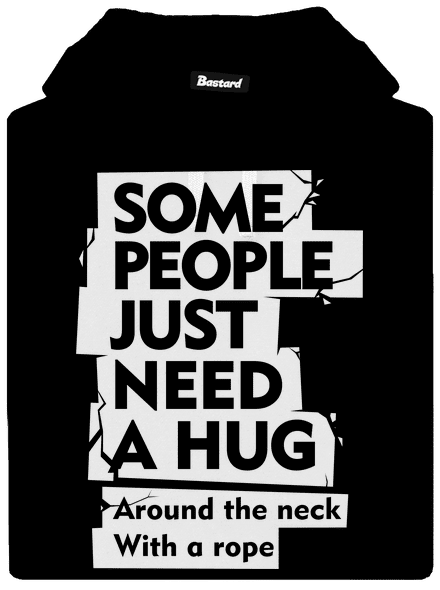 Hug around the neck