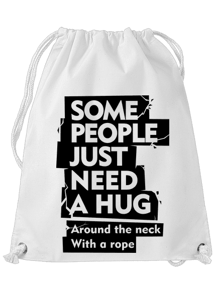 Hug around the neck