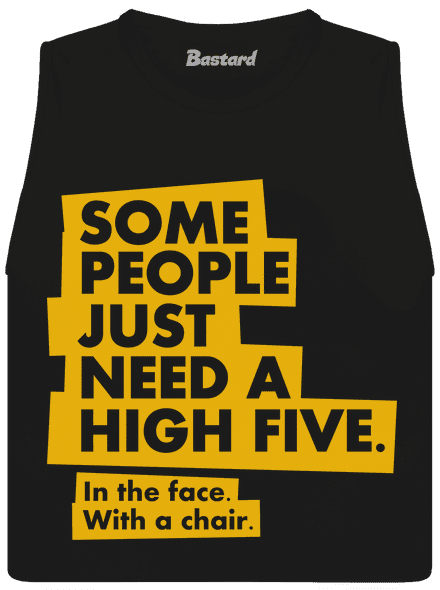 High five in the face